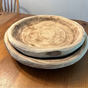 Magnolia brand wooden bowls